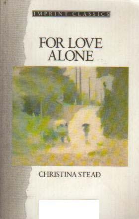 FOR LOVE ALONE book cover