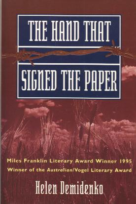 THE HAND THAT SIGNED THE PAPER book cover